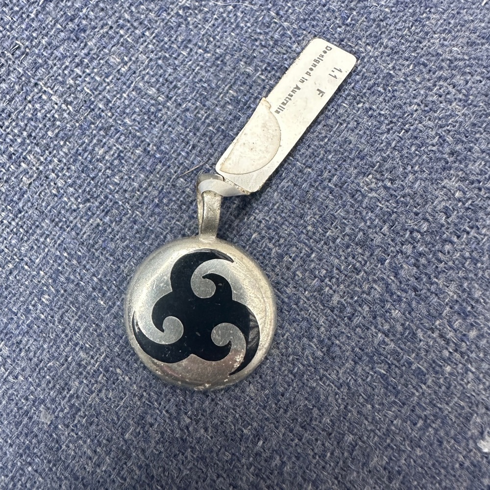 BICO Silver over pewter Pendant